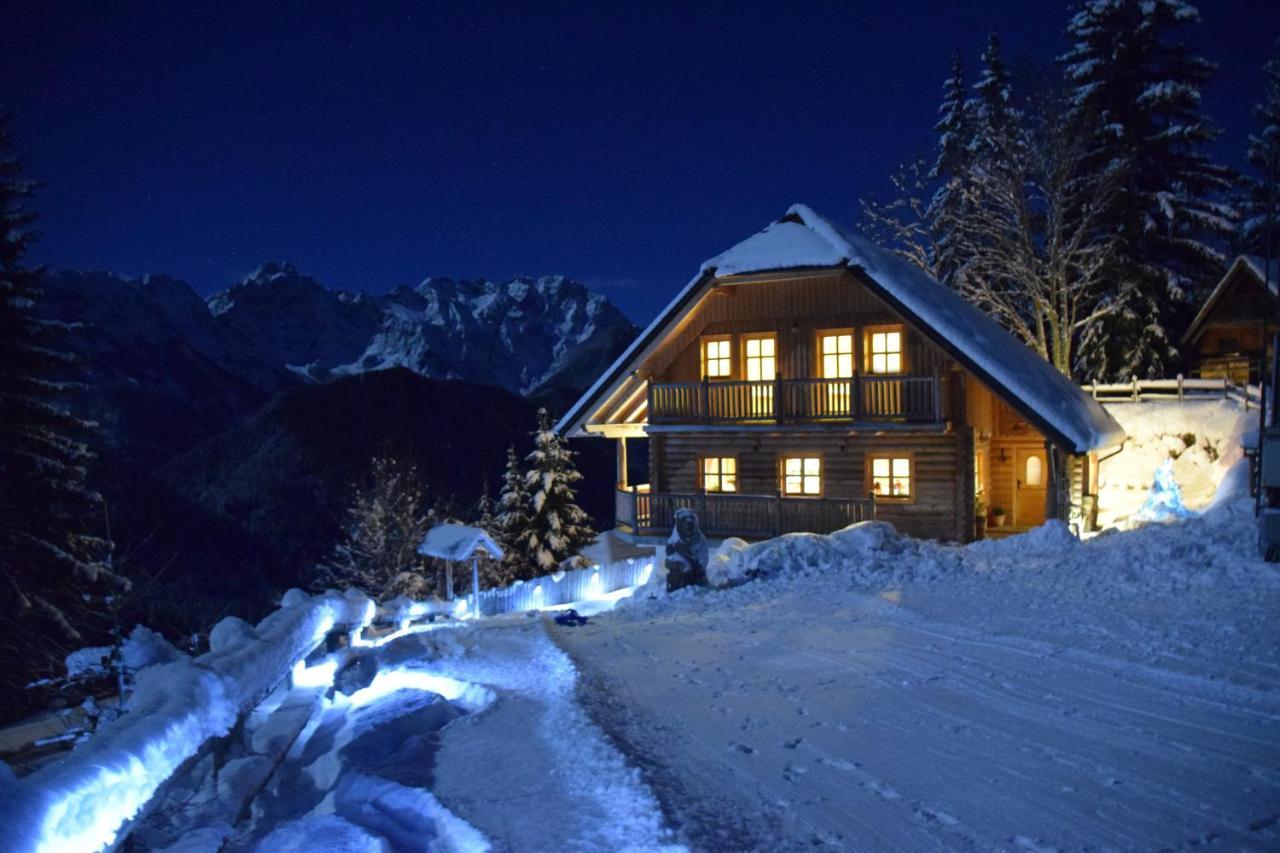 Holiday Chalet "Alpine Dreams" With Private Wellness Solčava Extérieur photo