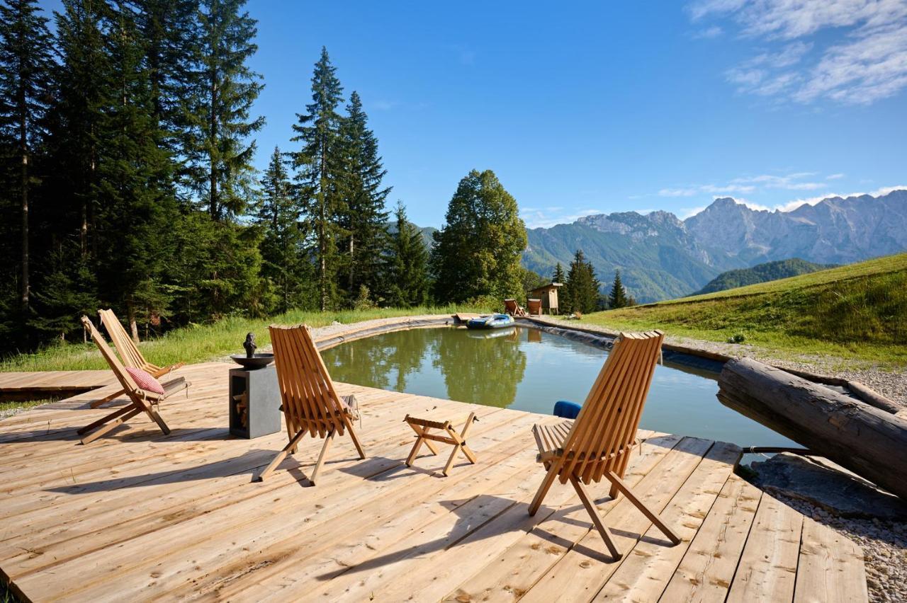 Holiday Chalet "Alpine Dreams" With Private Wellness Solčava Extérieur photo