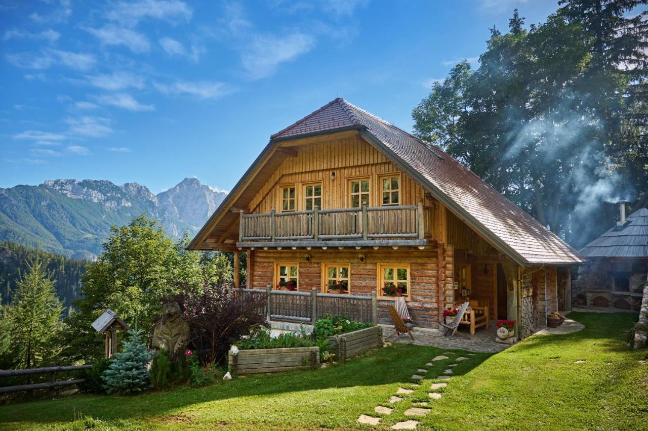 Holiday Chalet "Alpine Dreams" With Private Wellness Solčava Extérieur photo