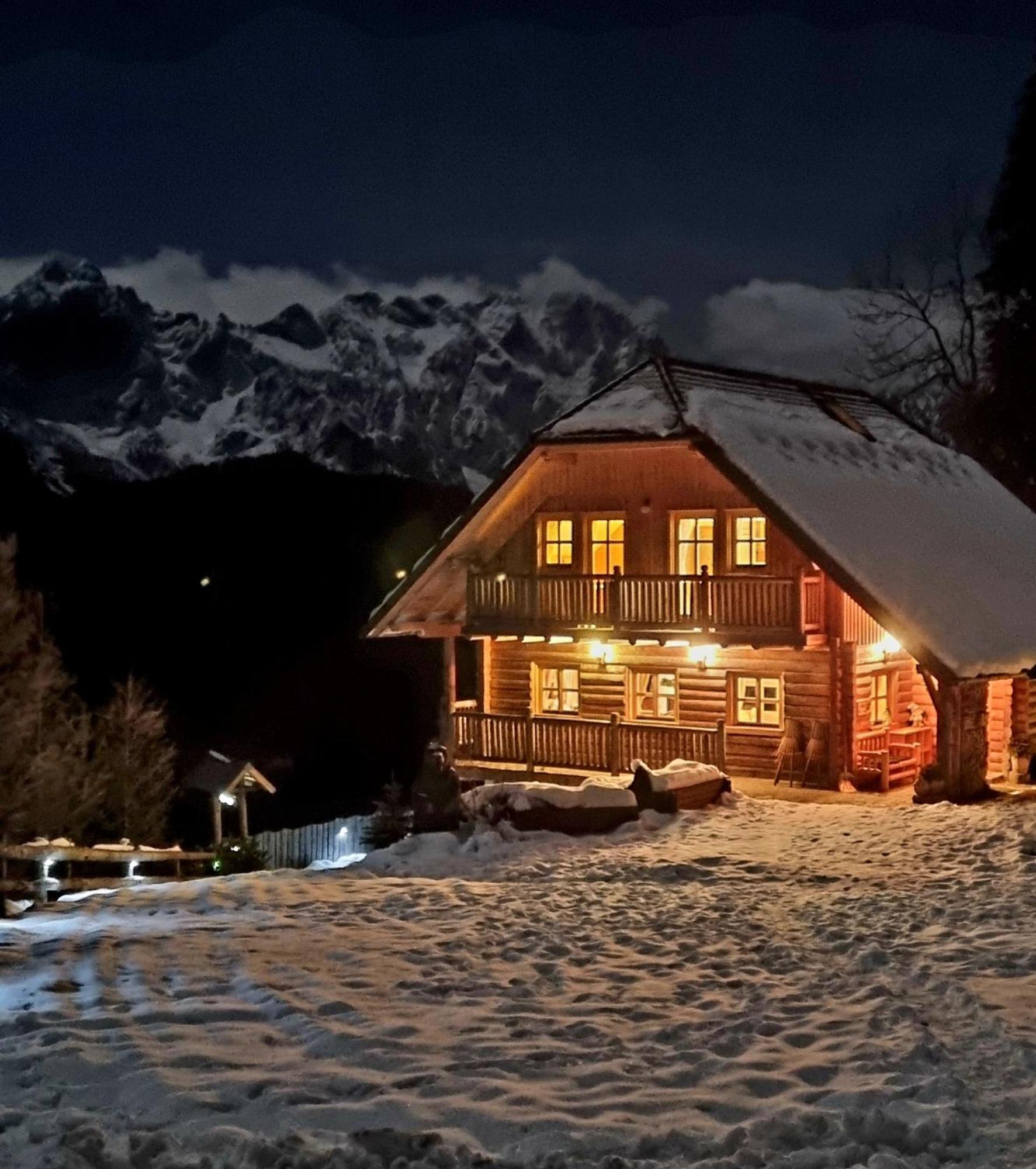 Holiday Chalet "Alpine Dreams" With Private Wellness Solčava Extérieur photo